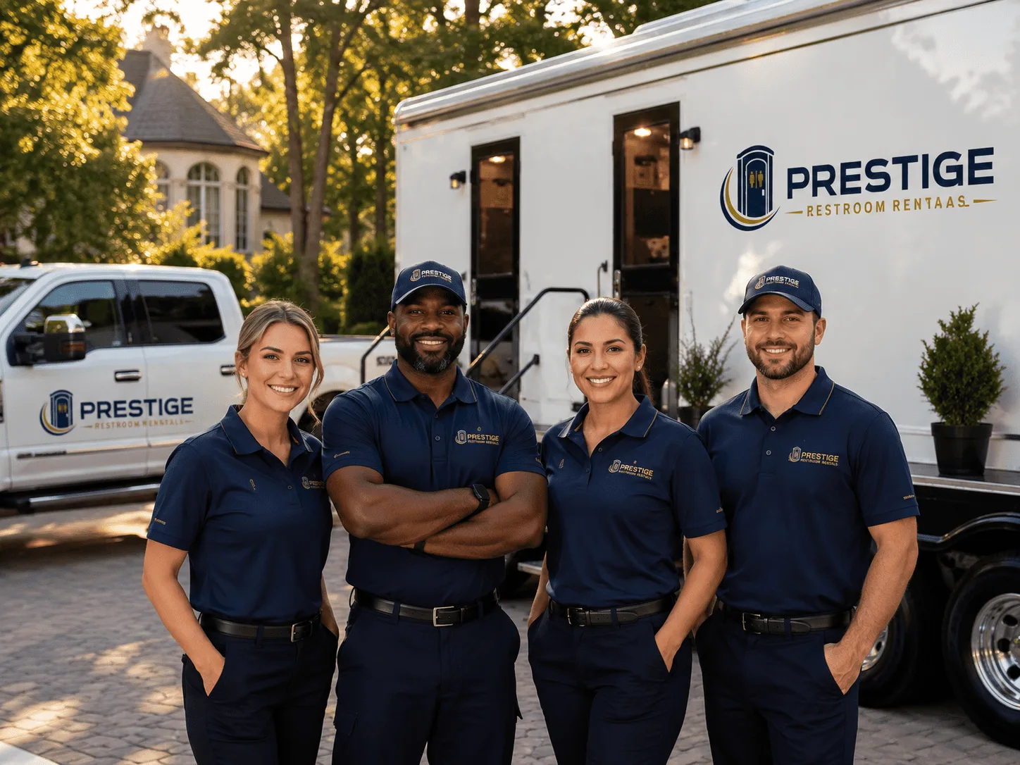 Trusted Luxury Portable Restrooms company in Belfield, ND